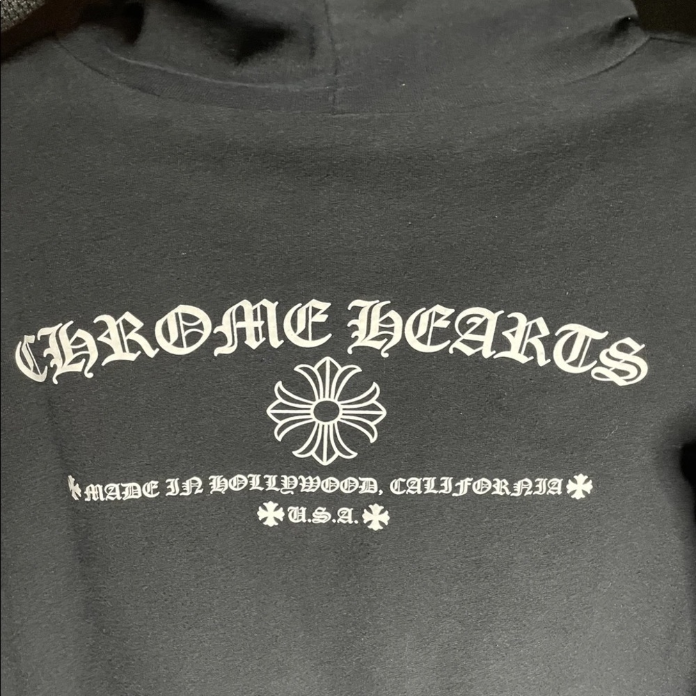 Chrome hearts zip up